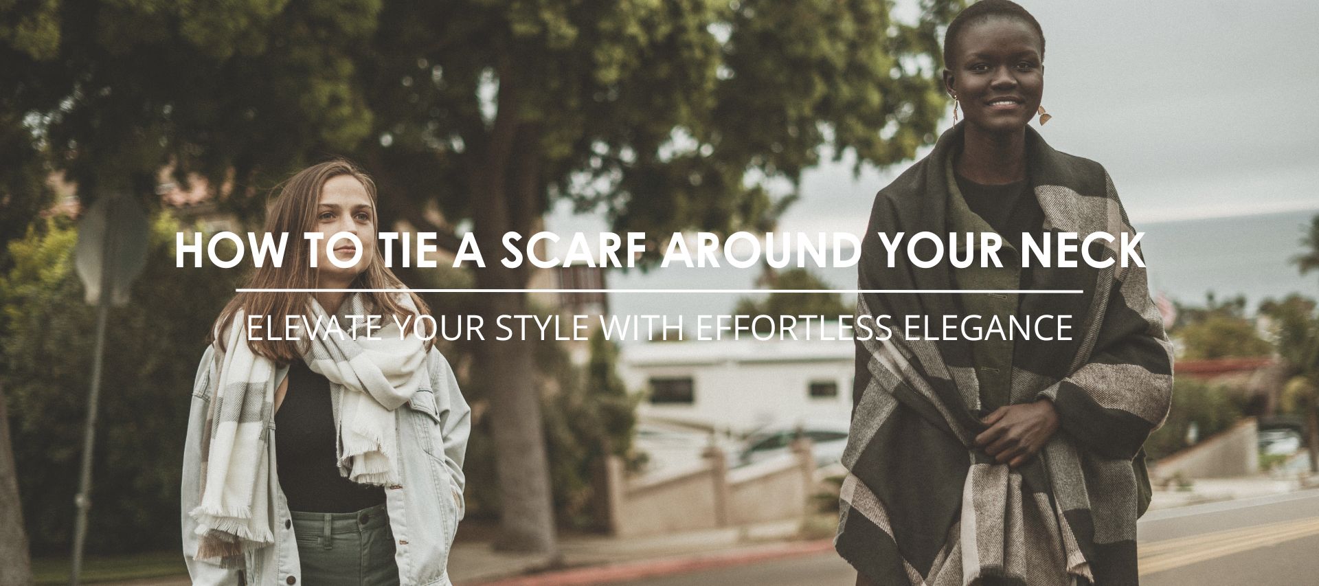 How to Put a Scarf Around Your Neck How to Put a Scarf Around Your Neck